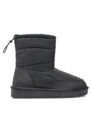 Jenny Fairy Śniegowce WS5918-03 Czarny. Czarne śniegowce i trapery damskie Jenny Fairy, z materiału. Za 199.99 zł.