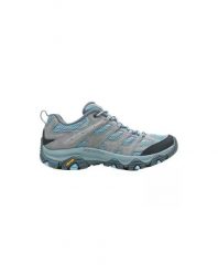 Buty trekkingowe Merrell Moab 3 Suede dla kobiet. Niebieskie obuwie sportowe damskie Merrell, bez wzorów, z gumy, do biegania. Za 606.05 zł.