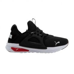 Buty do chodzenia męskie Puma Softride Enzo. Czarne buty sportowe męskie Puma, z gumy, bez zapięcia, trekkingowe. Za 381.00 zł.