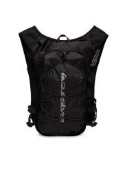Quiksilver Plecak QUIC-P-002-07 Czarny. Czarne plecaki damskie Quiksilver, bez wzorów, z materiału, sportowe. Za 169.99 zł.