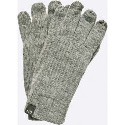 Jack & Jones - Rękawiczki. Szare rękawiczki męskie Jack & Jones, z dzianiny. W wyprzedaży za 39.90 zł.