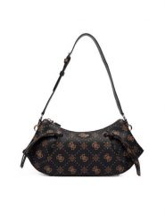 Guess Torebka Allegra HWGP24 89180 Czarny. Czarne torebki do ręki damskie Guess, z aplikacjami, ze skóry, bez dodatków. Za 544.99 zł.