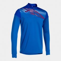 Bluza do biegania męska Joma Elite X. Niebieskie bluzy męskie Joma, m, bez wzorów, bez kaptura, do biegania. Za 109.99 zł.