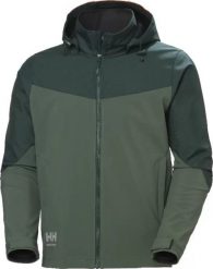 Kurtka męska Helly Hansen Jacket HELLY HANSEN Oxford Softshell, green M. Zielone kurtki męskie Helly Hansen, m, bez wzorów, z softshellu, bez kaptura. Za 330.62 zł.