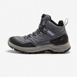 Second Life - Buty turystyczne damskie Quechua MH100 wodoodp... - Stan Doskonały. Fioletowe trekkingi damskie QUECHUA, przed kolano, trekkingowe. Za 243.00 zł.