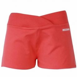 Spodnie treningowe damskie Reebok AEWD7002B92. Czerwone spodnie sportowe damskie Reebok, l, bez wzorów, z bawełny, na fitness i siłownię. Za 128.00 zł.