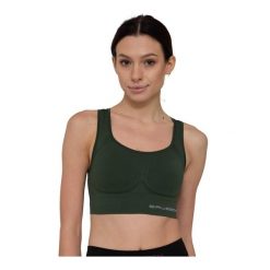 Damski crop top do ćwiczeń Brubeck GYM. Zielone obuwie sportowe damskie Brubeck, bez wzorów, z elastanu, na fitness i siłownię. Za 149.99 zł.