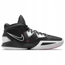 Buty koszykarskie męskie Nike Kyrie Infinity. Czarne buty sportowe męskie Nike, z materiału, za kostkę, bez zapięcia, do koszykówki. Za 787.00 zł.