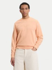 Guess Bluza M6GQ07 K3045 Pomarańczowy Regular Fit. Brązowe bluzy męskie Guess, l, z aplikacjami, z bawełny, bez kaptura. Za 339.99 zł.