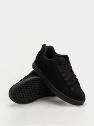DC Shoes Court Graffik DC300529-3BK Czarne 46. Czarne trampki męskie DC Shoes, bez wzorów, bez zapięcia. Za 326.93 zł.
