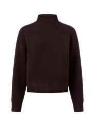 Neo Noir sweter z dzianiny - Paulina Kobiety brązowy, 42. Brązowe swetry damskie Neo Noir, bez wzorów, z dzianiny, eleganckie, bez kołnierzyka, bez ramiączek, bez kaptura. Za 329.95 zł.