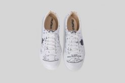 Mumka Shoes Sneakersy wegańskie Kot Śpioch Mumka-41. Trampki i tenisówki damskie Mumka Shoes, bez wzorów, bez zapięcia. Za 329.00 zł.