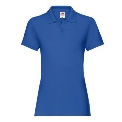 Damska Koszulka Polo Premium Plain. Szare koszulki sportowe damskie Fruit of the Loom, xl, bez wzorów, bez kołnierzyka, bez ramiączek. Za 65.99 zł.
