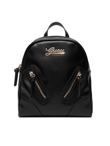 Guess Plecak J6RZ04 WH8M0 Czarny. Czarne torby i plecaki dziecięce Guess, ze skóry. Za 207.99 zł.