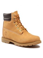 Timberland Trapery Linden Woods Wp 6 Inch TB0A161G2311 Brązowy. Brązowe śniegowce i trapery damskie Timberland, z nubiku. Za 849.99 zł.