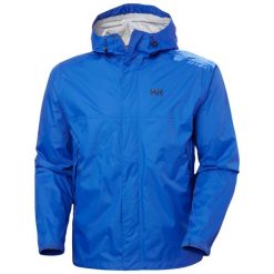Kurtka wodoodporna Helly Hansen Loke. Niebieskie kurtki męskie Helly Hansen, l, bez wzorów, trekkingowe. Za 496.50 zł.