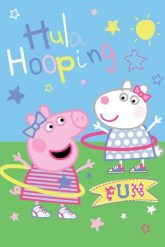 Hasbro Koc dziecięcy polarowy Świnka Peppa 100x150 kocyk. Kocyki dla dzieci Hasbro, z polaru. Za 41.39 zł.