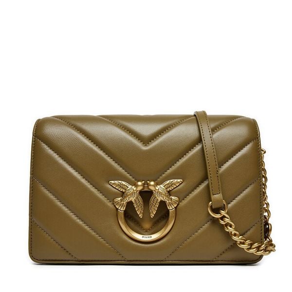 Torebka PINKO. Zielone torebki do ręki damskie Pinko, bez wzorów, bez dodatków. Za 1,949.00 zł.