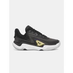 Buty do koszykówki Under Armour Spawn 7. Czarne buty sportowe męskie Under Armour, bez zapięcia, do koszykówki. Za 389.99 zł.
