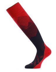 Skarpety narciarskie uniseks Lasting FWM 393 Merino 85%. Czerwone skarpety damskie LASTING, bez wzorów, z dzianiny. Za 139.90 zł.