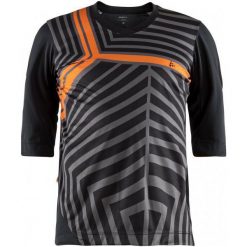 Craft Koszulka Rowerowa Męska Dust Xt, Czarny/Pomarańczowy M. Koszulki sportowe męskie marki Craft. Za 149.00 zł.