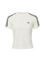 Adidas Originals Koszulka Kobiety Bawełna biały, XS. Białe koszulki sportowe damskie adidas Originals, xs, bez wzorów, z bawełny, bez kołnierzyka, bez ramiączek. Za 139.95 zł.