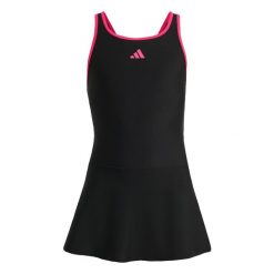 Sukienka Kąpielowa Dla Dzieci Racer Back. Brązowe sukienki dla dziewczynek Adidas, bez wzorów, z tkaniny, sportowe, bez ramiączek. Za 169.00 zł.