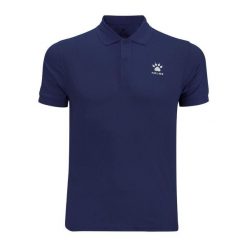 Kelme Polo Manga Corta Basic Marino Unisex. Niebieskie koszulki sportowe męskie 909, bez wzorów, bez kołnierzyka, bez ramiączek, do piłki nożnej. W wyprzedaży za 76.10 zł.