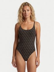 Guess Strój kąpielowy E6GJ25 KCUO2 Czarny. Czarne kostiumy jednoczęściowe damskie Guess, xs, z aplikacjami, z syntetyku. Za 549.99 zł.