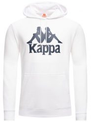 Kappa Bluza 705322 Biały Regular Fit. Białe bluzy męskie Kappa, m, bez wzorów, z bawełny, bez kaptura. Za 129.99 zł.