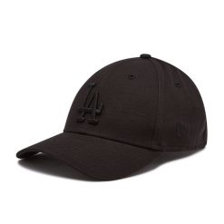 Czapka z daszkiem New Era. Czarne czapki i kapelusze damskie New Era, bez wzorów. Za 89.99 zł.