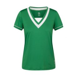 Koszulka damska Robey Sportswear Match. Zielone koszulki sportowe damskie ROBEY, l, bez wzorów, z materiału, bez kołnierzyka, bez ramiączek, tenisowe. Za 172.50 zł.