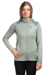 Bluza trekkingowa damska Birger Hoodie. Zielone bluzy damskie Viking, s, bez wzorów, z elastanu, z kapturem. Za 349.99 zł.