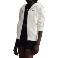 Nike HJ0995-133 Biała Bluza Damska M - Komfort i Styl. Białe bluzy damskie Nike, m, bez wzorów, bez kaptura. Za 257.99 zł.