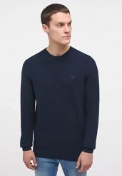 Męski Sweter Mustang Style Emil C Basic Total Eclipse 1014115 5226. Swetry przez głowę męskie Mustang, m, bez wzorów, bez kołnierzyka. Za 159.99 zł.