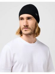 WRANGLER MĘSKA CZAPKA ZIMOWA EASY BEANIE BLACK 112356866 W0M8011936. Czarne czapki i kapelusze męskie Wrangler, na zimę, bez wzorów. Za 79.99 zł.