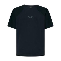 Oakley Koszulka Seeker Airline Jersey Foa405429-02E. Czarne koszulki sportowe męskie Oakley, l, bez wzorów, z jersey, bez kołnierzyka, bez ramiączek, rowerowe. Za 219.99 zł.