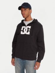 DC Shoes Bluza Star EDYSF03265 Czarny Regular Fit. Czarne bluzy męskie DC Shoes, l, bez wzorów, z bawełny, bez kaptura. Za 329.99 zł.