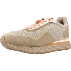 Buty GIOSEPPO RUKAJ Jasnobrązowy. Brązowe obuwie sportowe damskie Gioseppo, bez wzorów, z materiału, na fitness i siłownię. Za 201.99 zł.