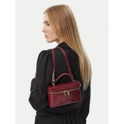 Torebka MICHAEL Michael Kors. Czerwone torebki do ręki damskie MICHAEL Michael Kors, bez wzorów, bez dodatków. Za 989.99 zł.