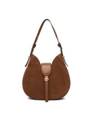 BOSS Torebka Boss Beyond Hobo S 50557954 Brązowy. Brązowe torebki do ręki damskie Boss, bez wzorów, ze skóry, bez dodatków. Za 1,699.00 zł.