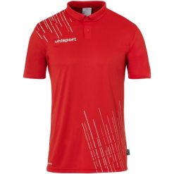 Polo Uhlsport Score 26 Poly. Białe koszulki polo męskie Uhlsport, m, bez wzorów, sportowe, bez ramiączek. Za 180.00 zł.