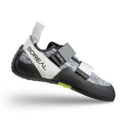 Buty wspinaczkowe damskie Boreal Beta WMN - grey. Szare obuwie sportowe damskie BOREAL, bez wzorów, wspinaczkowe. Za 450.00 zł.