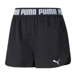 Spodenki fitness damskie PUMA Train Puma Strong Woven. Białe szorty sportowe damskie Puma, xs, bez wzorów, sportowe, na fitness i siłownię. Za 127.45 zł.