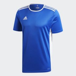 Koszulka piłkarska męska adidas Entrada 18 Jersey. Białe koszulki sportowe męskie Adidas, l, bez wzorów, z jersey, bez kołnierzyka, bez ramiączek, do piłki nożnej. Za 53.00 zł.