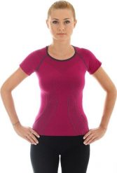 Brubeck Koszulka dasmka amarant r. XL (SS10230). T-shirty damskie Brubeck, xl, bez wzorów, bez kołnierzyka. Za 69.00 zł.