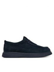 Tommy Hilfiger Półbuty Comfort Nubuck Moc Toe Shoe FM0FM05975 Granatowy. Niebieskie półbuty na co dzień męskie Tommy Hilfiger, z nubiku, bez zapięcia. Za 649.99 zł.