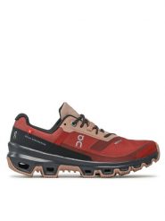 On Buty do biegania Cloudventure Waterproof 32.99248 Bordowy. Czerwone obuwie sportowe damskie On, bez wzorów, z materiału, do biegania. Za 799.99 zł.