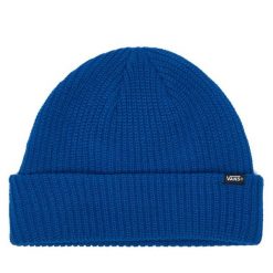 Czapka Vans. Niebieskie czapki i kapelusze męskie Vans, na zimę, bez wzorów. Za 109.99 zł.