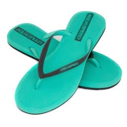 Japonki basenowe damskie Aqua Speed Genoa. Czarne klapki damskie Aqua-Speed, bez wzorów, sportowe, bez obcasa. Za 47.99 zł.